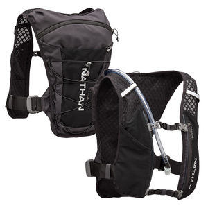 Nathan Quick Start 3.0 6L Black / Reflective Silver - Outdoor Food