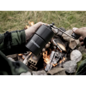 kleine draagbare pertomax koffie molen met gietijzeren maalwerk voor verse outdoor koffie