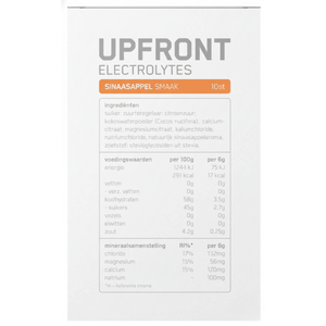 Upfront • Electrolytes sinaasappel • Snelle hydratatie - Outdoor Food