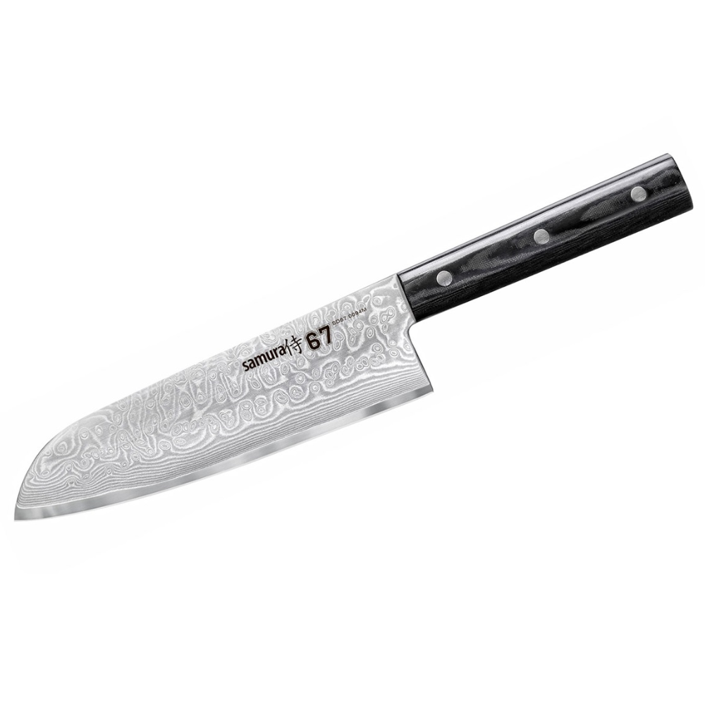 Samura Damascus 67 Santoku Knife