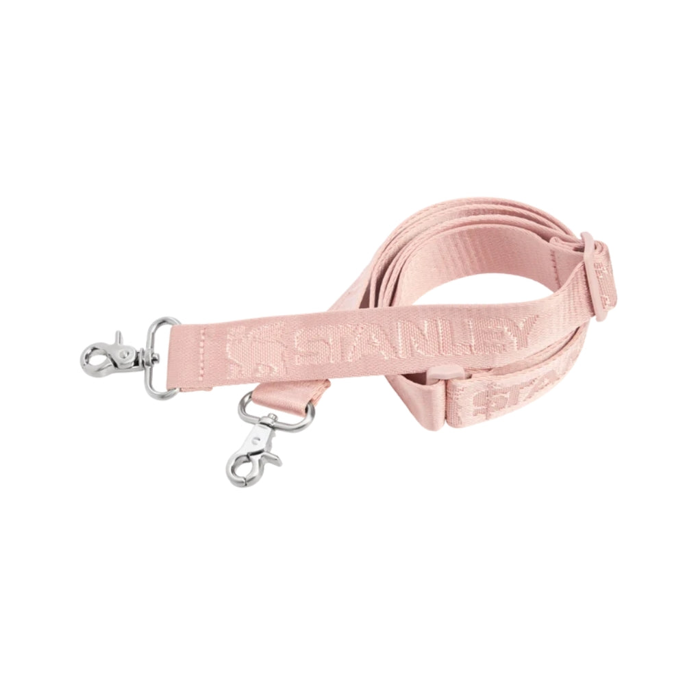 Stanley Arista Mini Lunchbox 4L roze geweven schouderriem met metalen karabijnhaken en merkopdruk