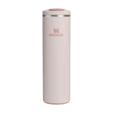 Stanley Transit FlipFlop thermosbeker in de roze kleur Rose Quartz met een inhoud van 0,59 liter