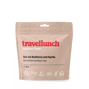 Travellunch • Rijst met rundvlees en paprika • Trekking maaltijd - Outdoor Food