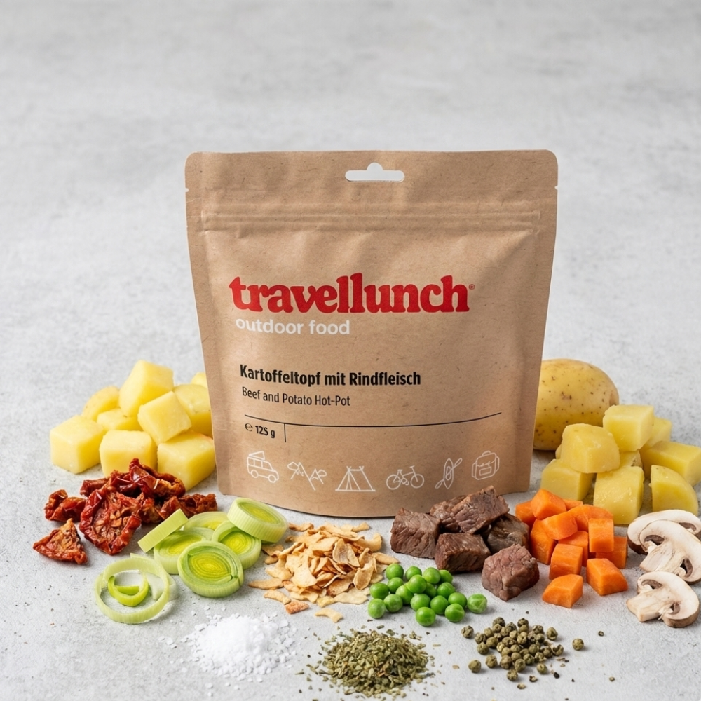 Travellunch • Beef & Potato Hotpot • Trekkingmaaltijd - Outdoor Food