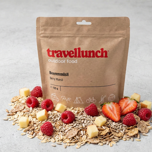 Travellunch Bessenmuesli Snel en energierijk ontbijt - Outdoor Food