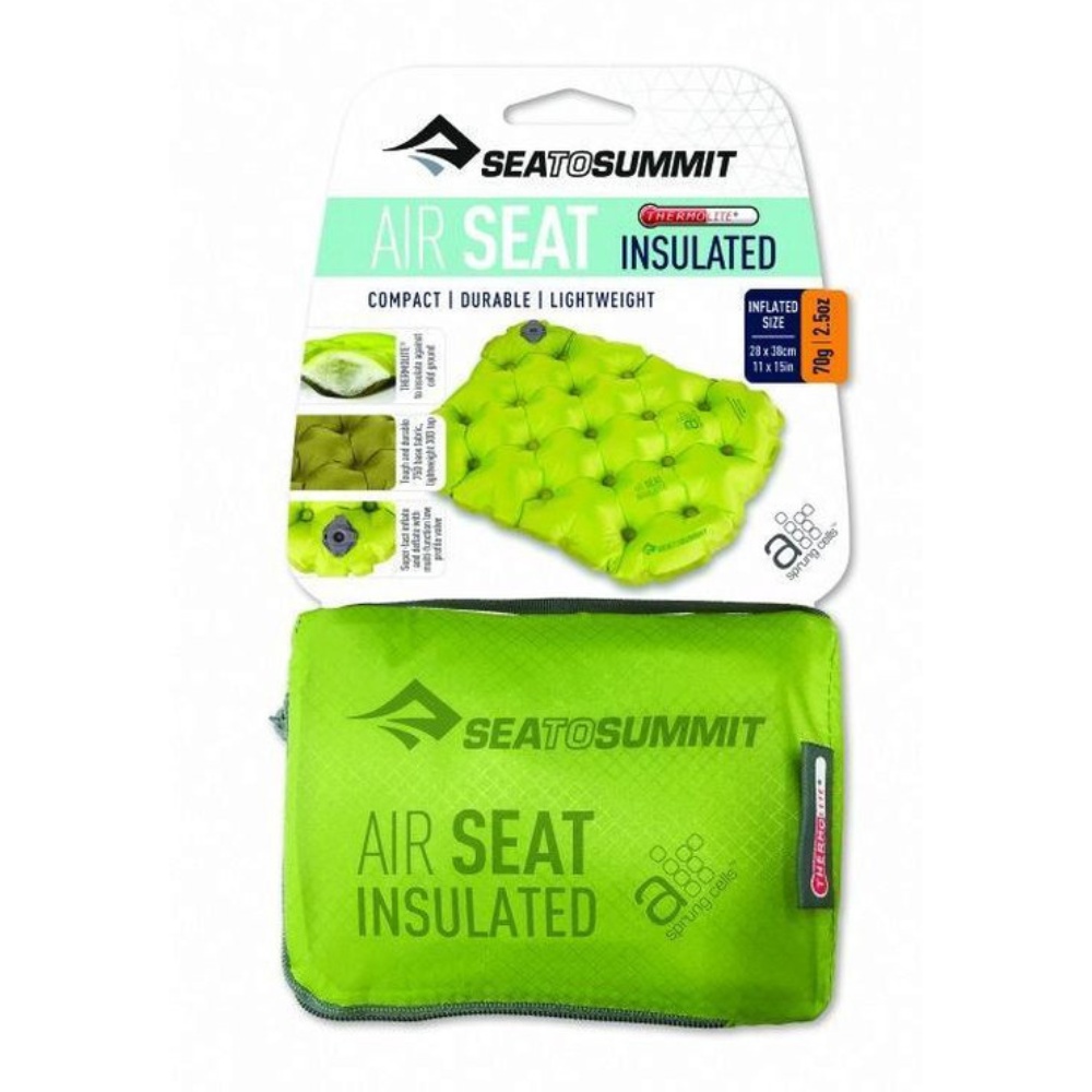 Sea To Summit Air Seat Insulated Slaapmat Groen