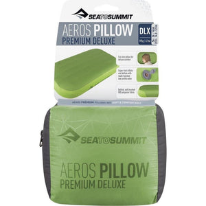 Sea to Summit Aeros Pillow Premium Deluxe Kampeerkussen package