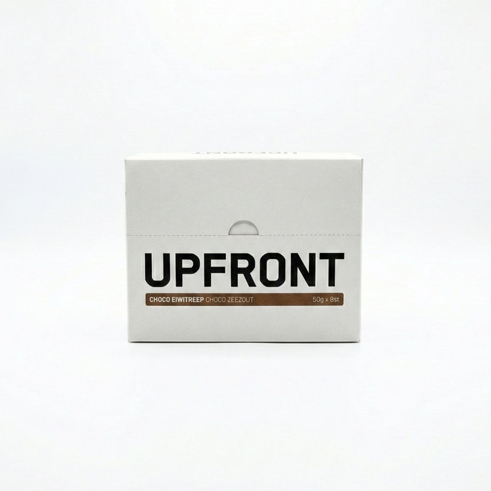 Upfront Choco Eiwitreep Doos 9st - Outdoor Food