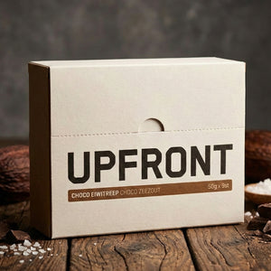 Upfront Choco Eiwitreep Doos 9st - Outdoor Food