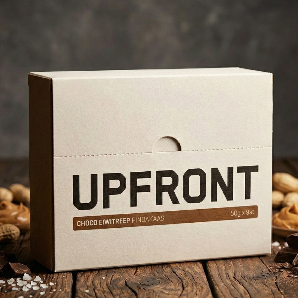 Upfront Choco Eiwitreep Doos 9st - Outdoor Food