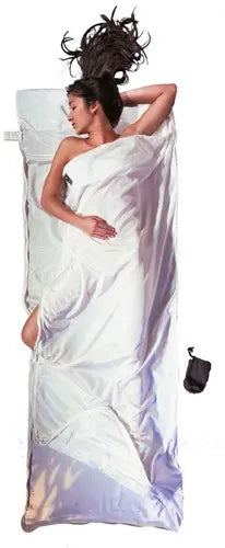 Outdoor Food - Cocoon • Zijde/Katoen Travelsheet Coupler • Koppelbaar