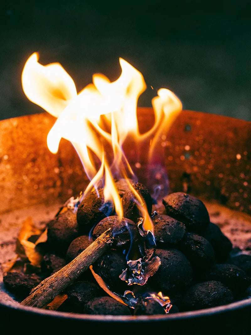 barbecue aansteken
