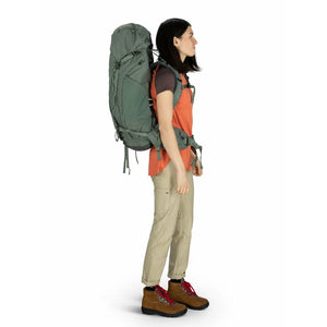 Osprey Kyte 48 Rocky Brook Green WM-L comfortabele groene dames trekkingrugzak van 48 liter met AirScape rugpand