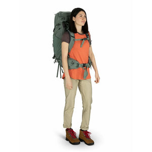 Osprey Kyte 48 Rocky Brook Green WM-L comfortabele groene dames trekkingrugzak van 48 liter met AirScape rugpand