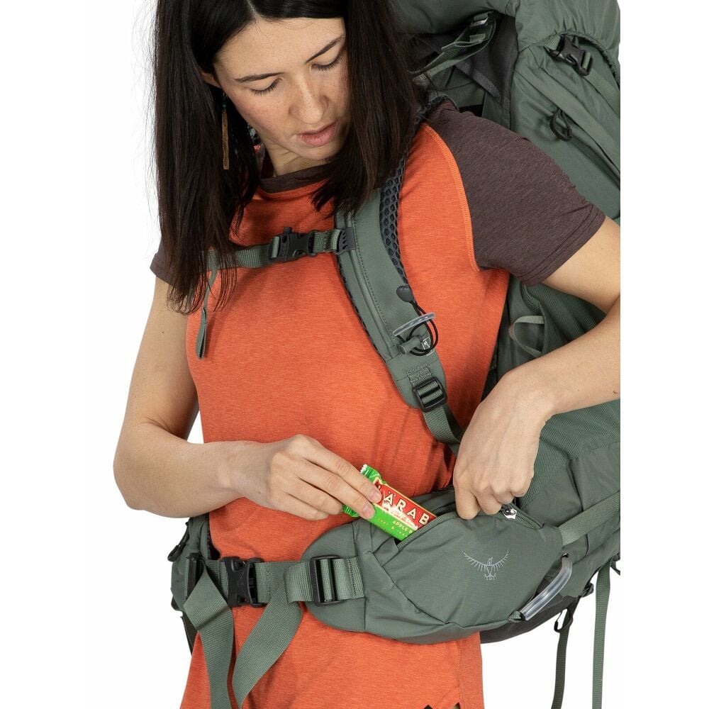 Osprey Kyte 48 Rocky Brook Green WM-L comfortabele groene dames trekkingrugzak van 48 liter met AirScape rugpand