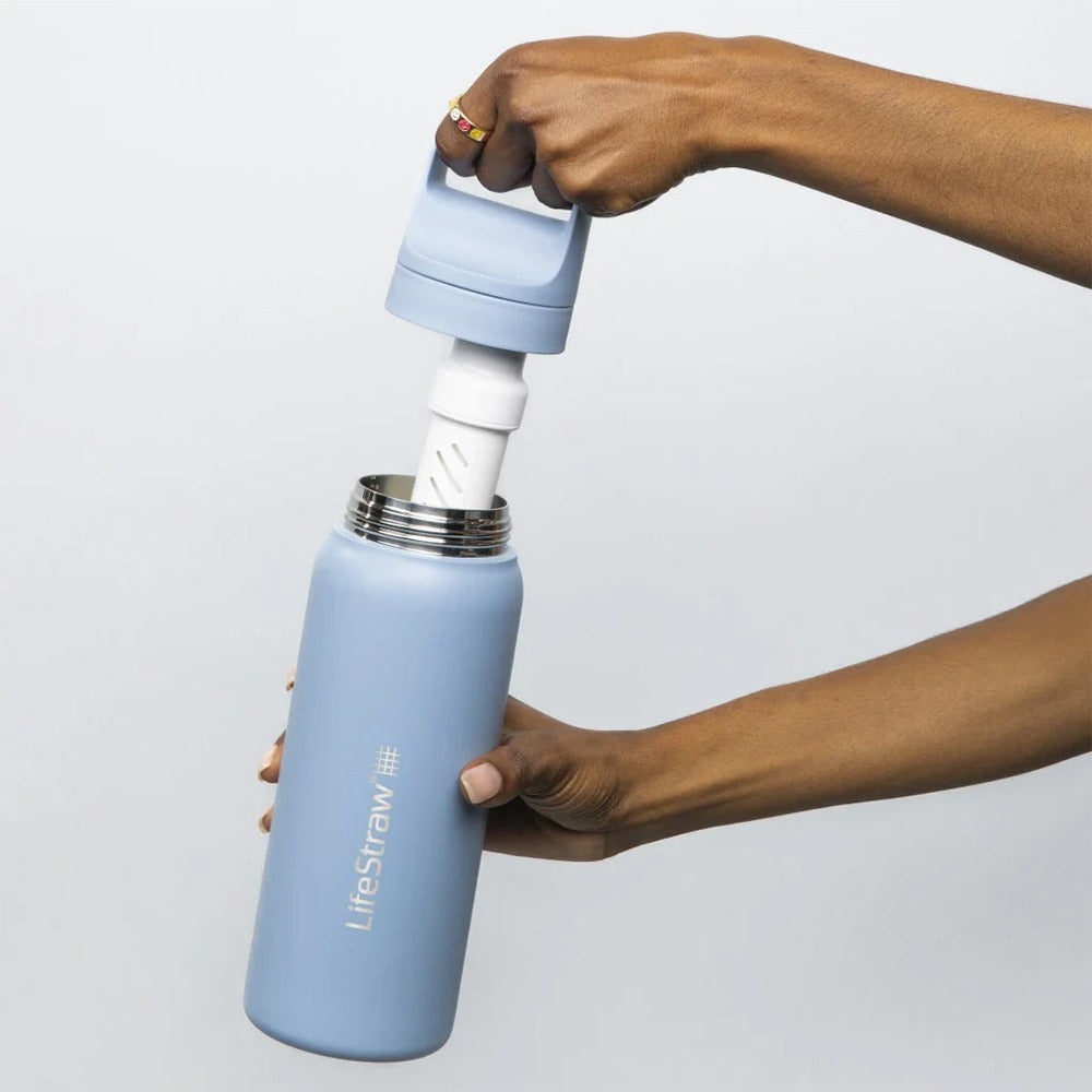 Lifestraw Go 2.0 Stalen Waterfles 500ml - Outdoor Food