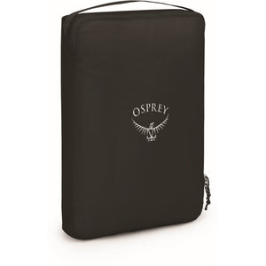 Osprey Ultralight Packing Cube Set in het zwart bestaande uit drie lichtgewicht opbergtassen van verschillende formaten voor bagage
