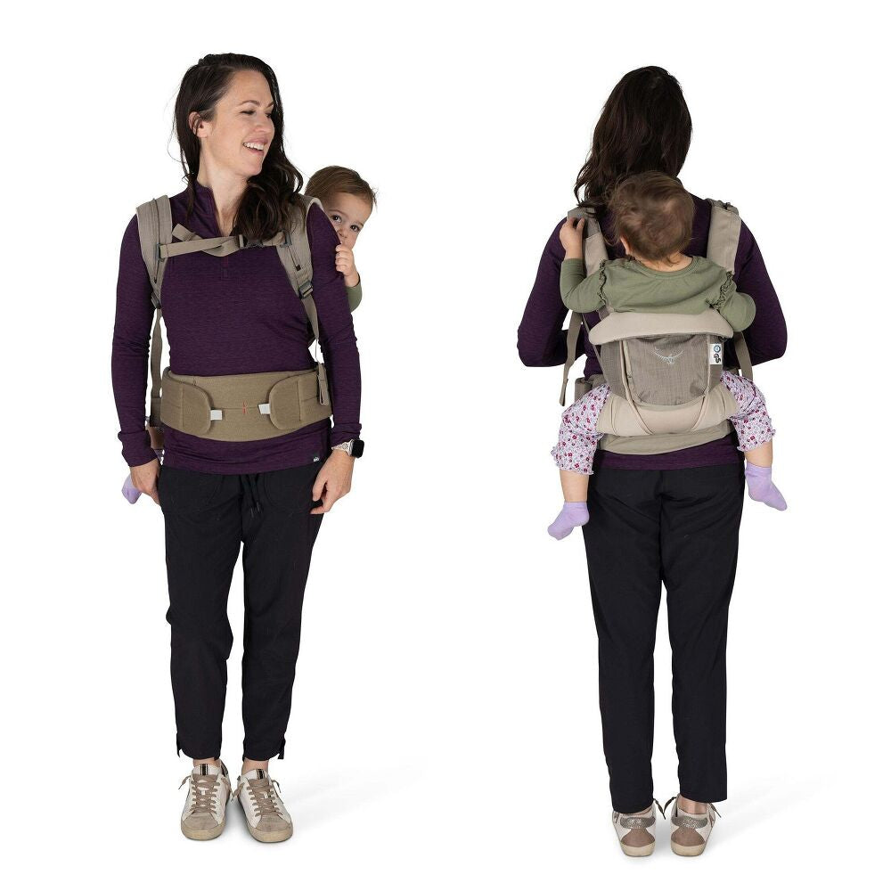 Osprey Poco Soft Child Carrier LT Tan Concrete - Outdoor Food