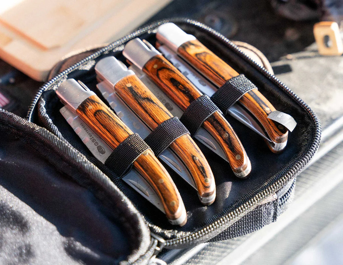GSI RAKAU Folding Steak Knives Set 