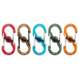 Nite Ize S-biner Karabijnhaak Microlock 2-pack Spectrum - Outdoor Food
