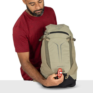 Osprey Sportlite 22 Olive Tan OS lichtgewicht olijfgroene wandelrugzak van 22 liter met ademend rugpand
