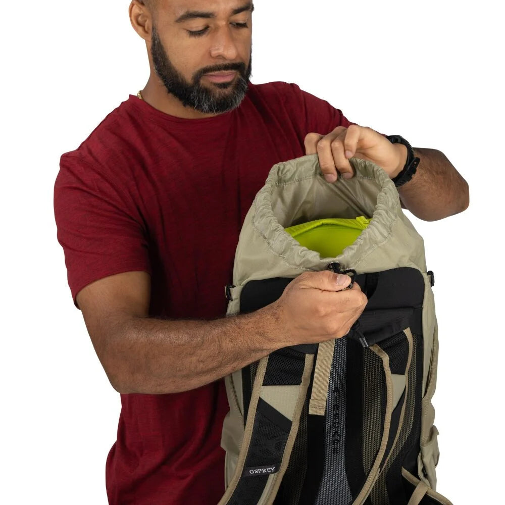 Osprey Sportlite 22 Olive Tan OS lichtgewicht olijfgroene wandelrugzak van 22 liter met ademend rugpand
